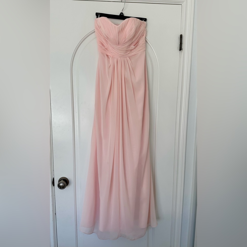 Blush Pink David’s Bridal Formal Dress Size 0